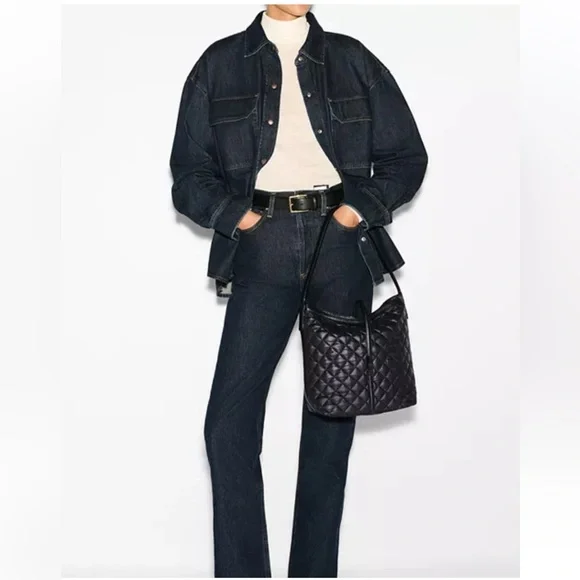 MZ Wallace Black Astor Hobo Bag - Picture 2 of 15